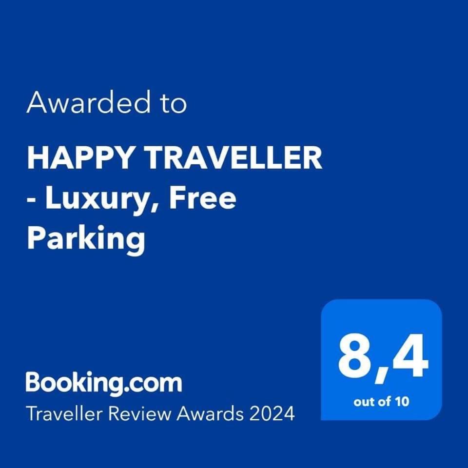 Ferienwohnung Happy Traveller - Luxury, Free Parking Thessaloniki Exterior foto